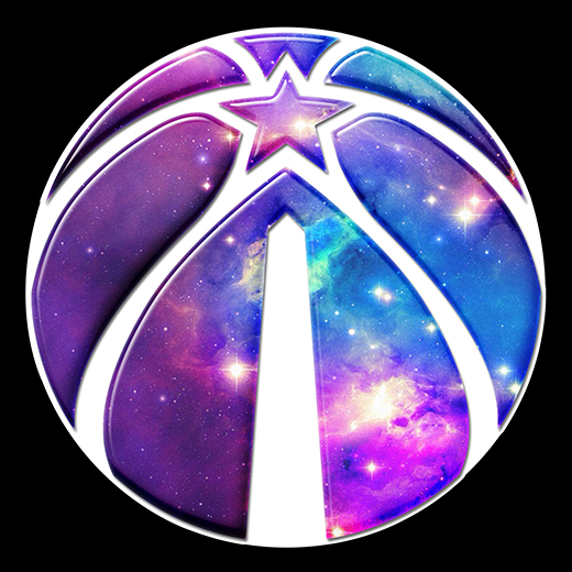 Galaxy Washington Wizards Logo iron on paper